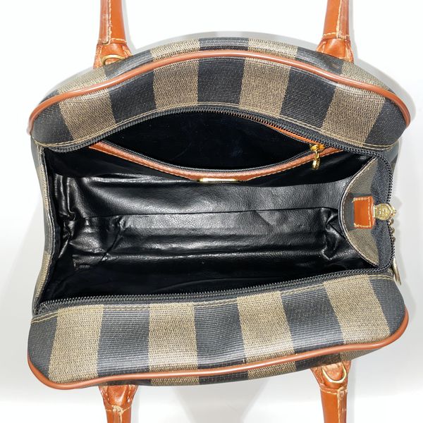 FENDI Pekan Mini Vintage Boston Bag PVC/Leather Women's [Used B] 20231025