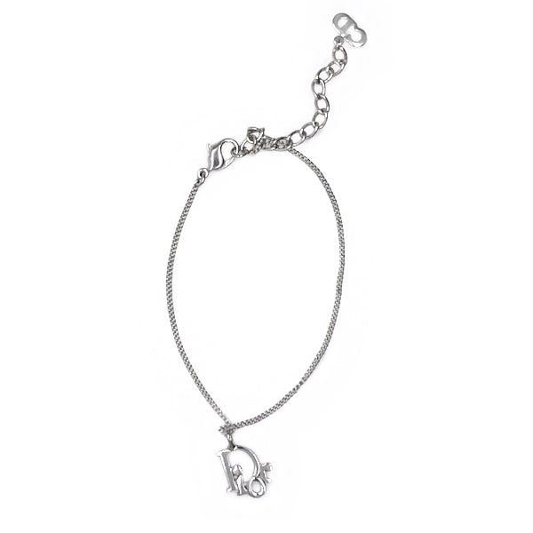 Christian Dior Logo Vintage Bracelet Metal [Used B] 20231028