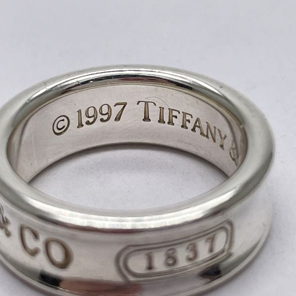 TIFFANY&Co.(ティファニー) 1837 ナロー 10号 リング・指輪 シルバー925 レディース【中古B】20231027
