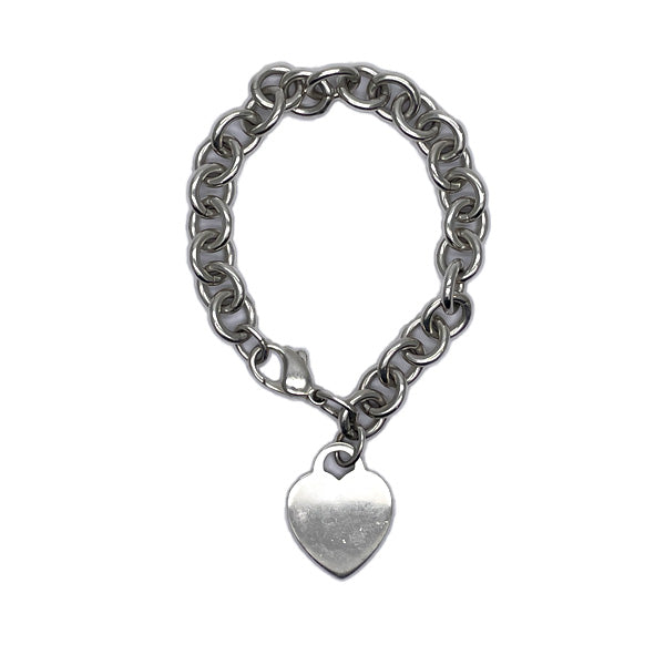TIFFANY&amp;Co. Return toe Heart Tag Bracelet Silver 925 Women's [Used B] 20231027