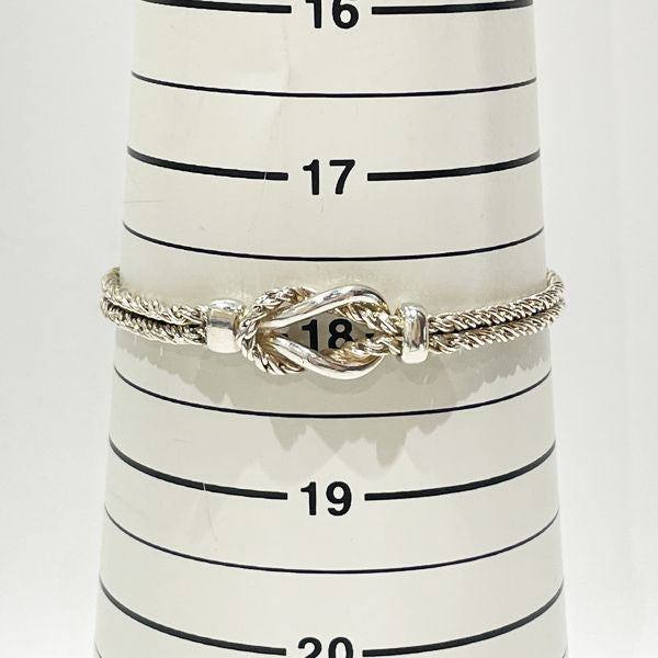 TIFFANY&amp;Co. Double Rope Vintage Bracelet Silver 925 Women's [Used AB] 20231024