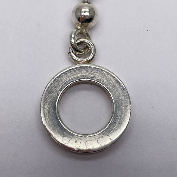 GUCCI Logo Toggle Ball Chain Bracelet Silver 925 Women's [Used B] 20231031