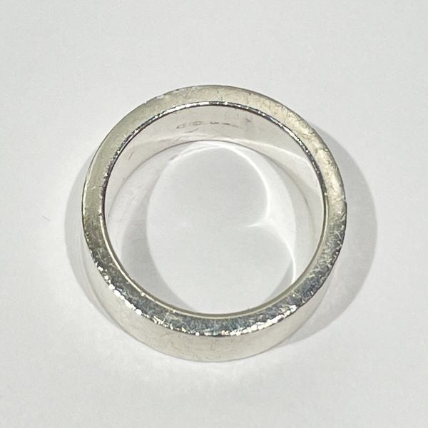 中古B/標準】GUCCI グッチ ロゴ 8ｍｍ 10 シルバー925 レディース