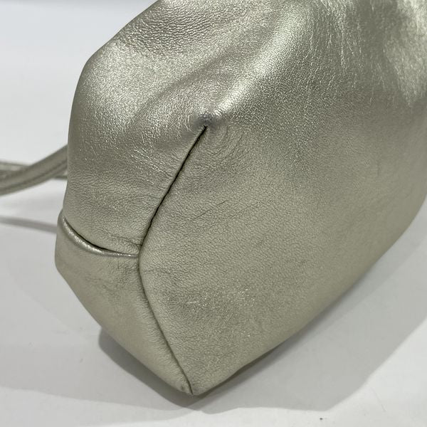 LOEWE Logo Fringe Tassel Mini Crossbody Vintage Shoulder Bag Leather Women's [Used AB] 20231028
