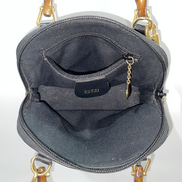 中古AB/使用感小】GUCCI グッチ ヴィンテージ バンブー ミニ 2WAY