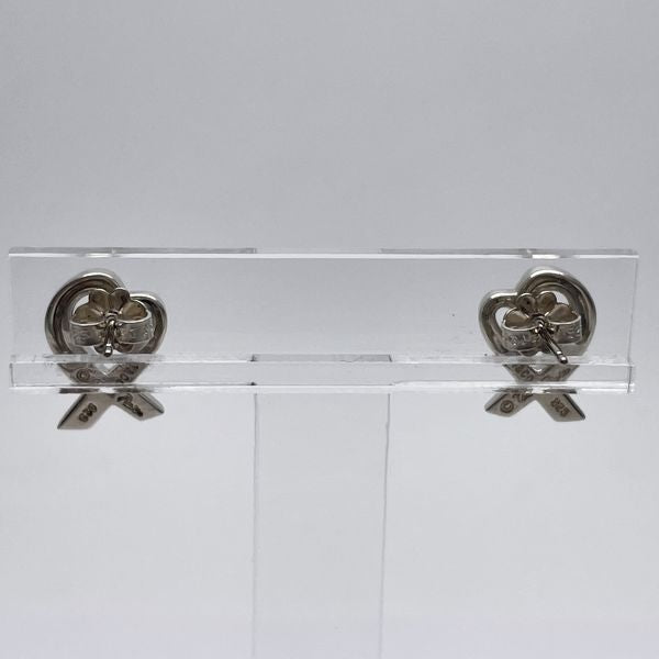 TIFFANY&amp;Co. (Tiffany) Loving Heart Earrings Silver 925 Women's [Used AB] 20231114