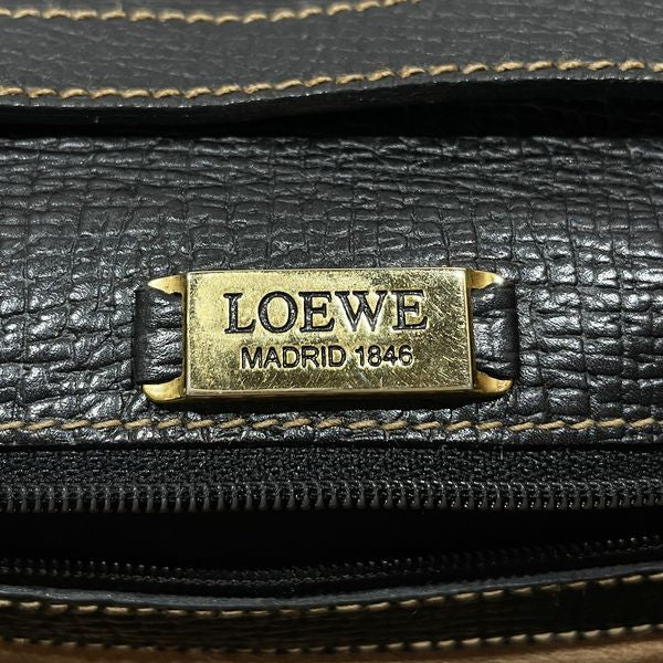 中古B/標準】LOEWE ロエベ ヴィンテージ バルセロナ ロゴ 2WAY