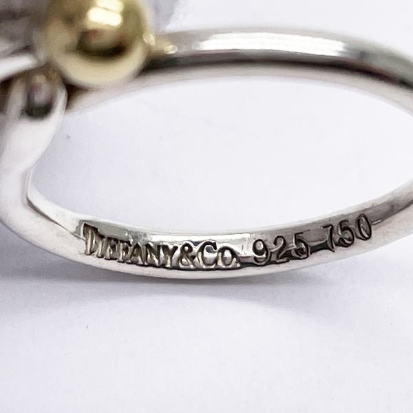 【TIFFANY&Co.】ティファニー ラブノット シルバー925×K18ゴールド 9号 レディース リング・指輪