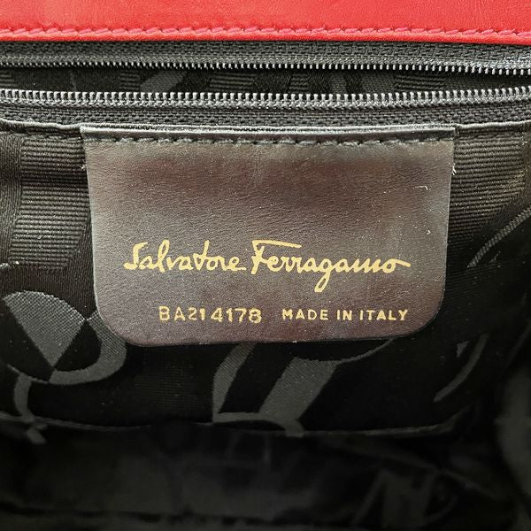 Salvatore Ferragamo Vara 2WAY Handbag Canvas/Leather Women's [Used AB] 20231105
