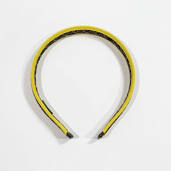 FENDI Zucchino Headband Hair Accessory Other Accessories Canvas/Leather Women's [Used AB] 20231121
