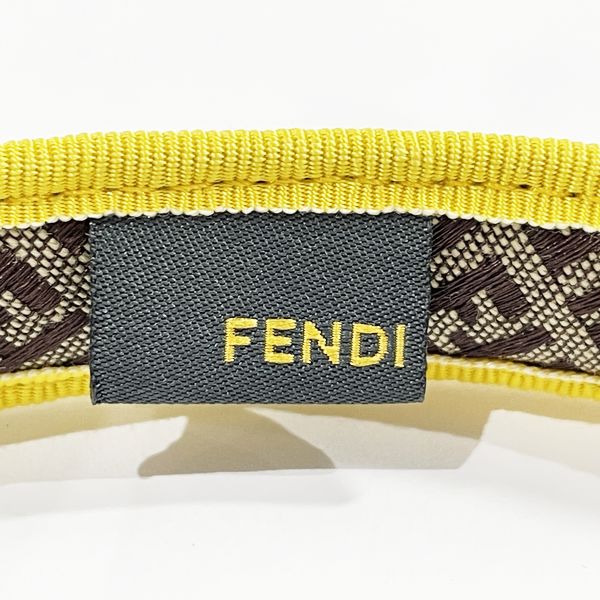 FENDI(フェンディ) ズッキーノ カチューシャ ヘアアクセサリー その他アクセサリー キャンバス/レザー レディース【中古AB】20231121