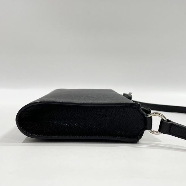 Salvatore Ferragamo Gancini Lock One Shoulder Shoulder Bag Leather Women's [Used AB] 20231105