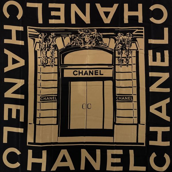 中古B/標準】CHANEL シャネル ヴィンテージ ロゴ バイカラー