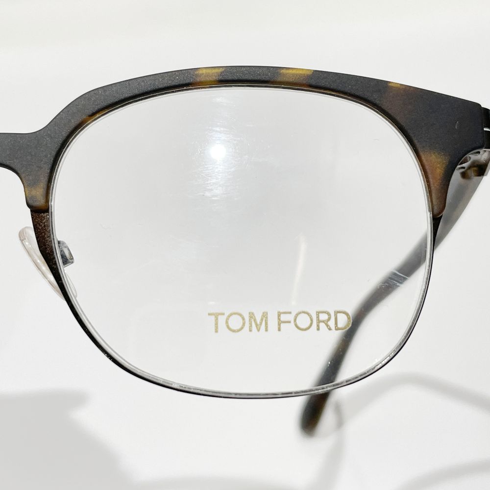 TOM FORD Matt Havana 51□19 140 TF5347 052 ​​Glasses Eyewear Men's [Used B] 20231111