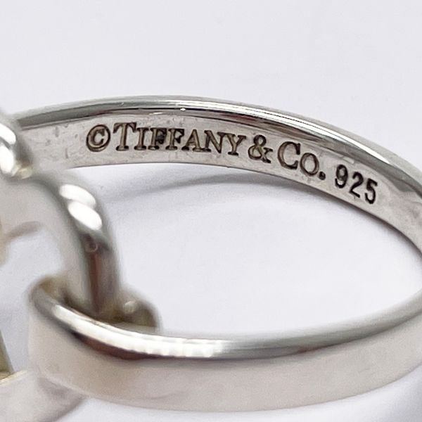 TIFFANY&amp;Co. Heart Vintage No. 7.5 Ring Silver 925 Women's [Used B] 20231121