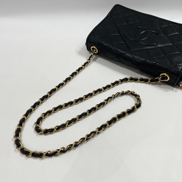 CHANEL Cocomark Matelasse Fringe Tassel Flap G Hardware Chain Vintage Shoulder Bag Lambskin Women's [Used B] 20231118