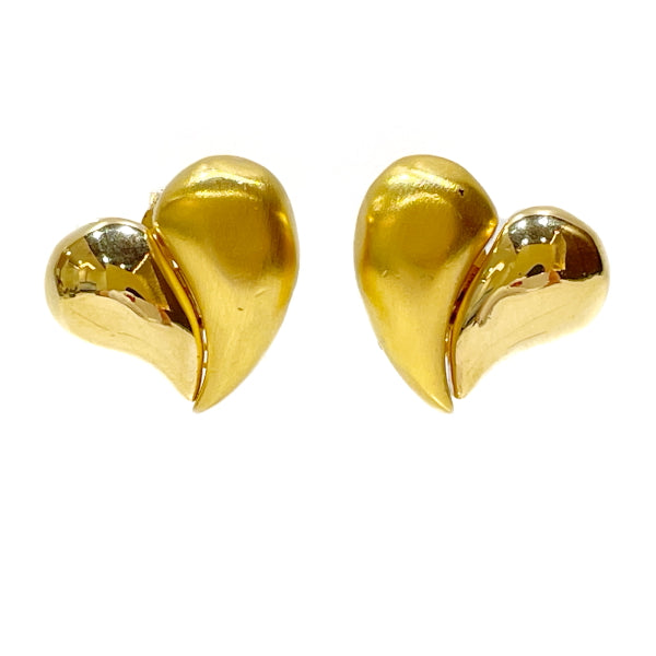 GIVENCHY Heart Vintage Earrings GP Women's [Used B] 20231126