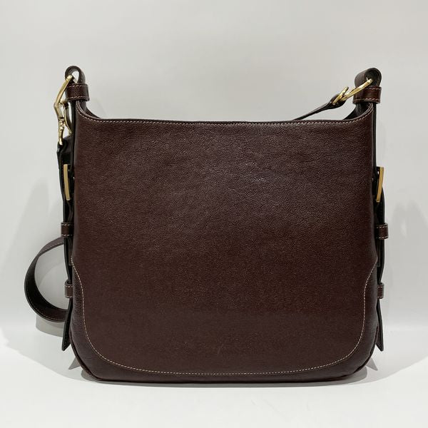 Tsuchiya Bag AGIR 2way Style Shoulder Shoulder Bag Leather Men's [Used AB] 20231118