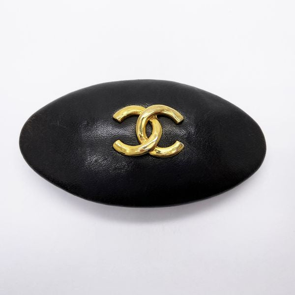 シャネル CHANEL ココマーク バレッタ vintage ビンテージ - ヘア 