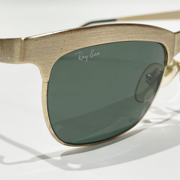 中古B/標準】Ray-Ban レイバン サングラス WO755 Nuevo ヌエーボ B&L フランス製 G-15 ヴィンテージ 1990年代  アイウェア メンズ サングラス20440484