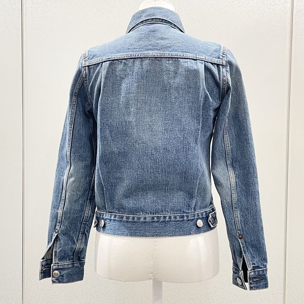 HYKE Denim Jacket DENIM JAKET TYPE2 Tight Fit Regular Price 3.5 Yen G Jean  Vintage Processing [Used AB]