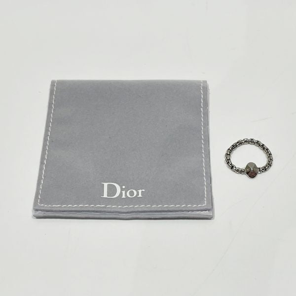 Christian Dior(クリスチャンディオール) CDロゴ チェーン ヴィンテージ 52/11号 リング・指輪 メタル レディース【中古B】20231126