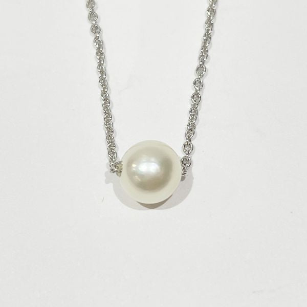 TASAKI Freshwater Pearl 1 Pearl Approx. 6mm Necklace Sterling Silver Women's [Used B] 20231126
