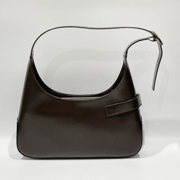 Salvatore Ferragamo Gancini One Shoulder Shoulder Bag Leather Women's [Used AB] 20231118