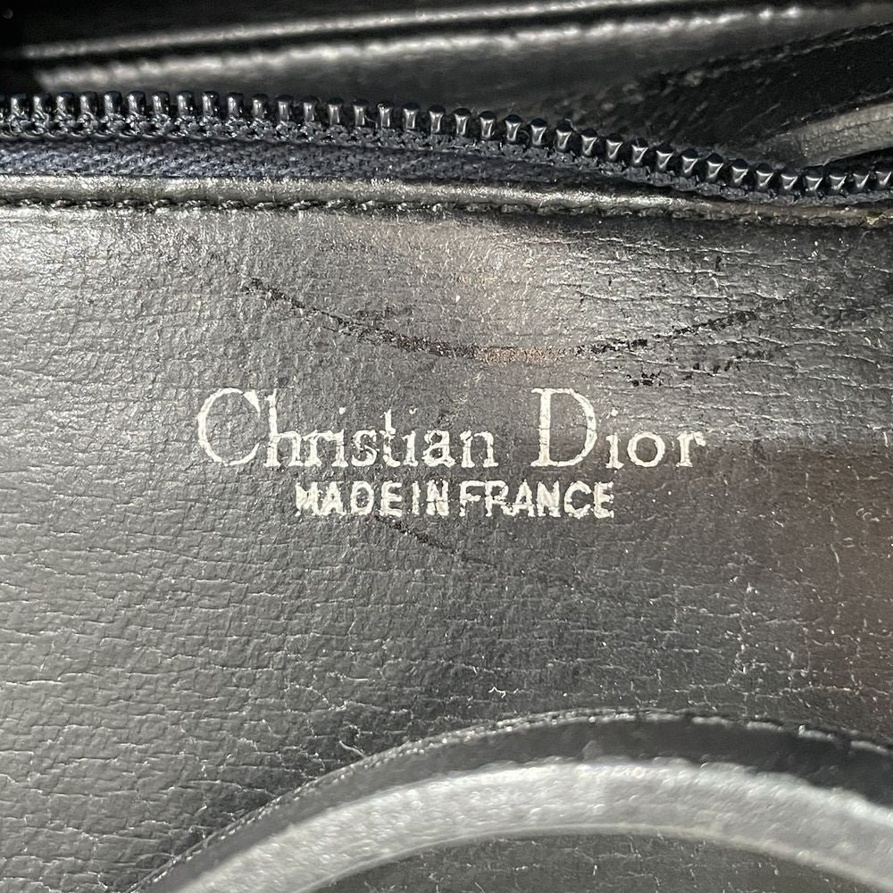 Christian Dior Logo Vintage Handbag Leather Women's [Used B] 20231223