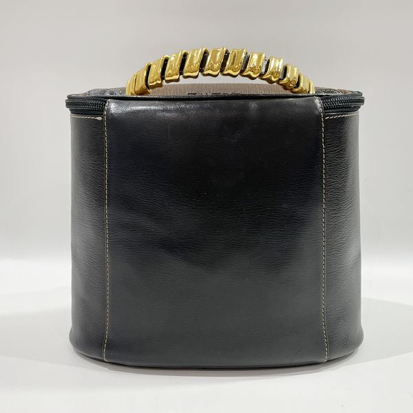 LOEWE Velasquez Twist Top Handle Vanity Vintage Handbag Suede/Leather Women's [Used B] 20231119