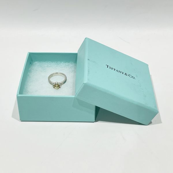 TIFFANY&amp;Co. Paloma Picasso Jolly Beads No. 9 Ring Silver 925/K18 Yellow Gold Women's [Used B] 20231126