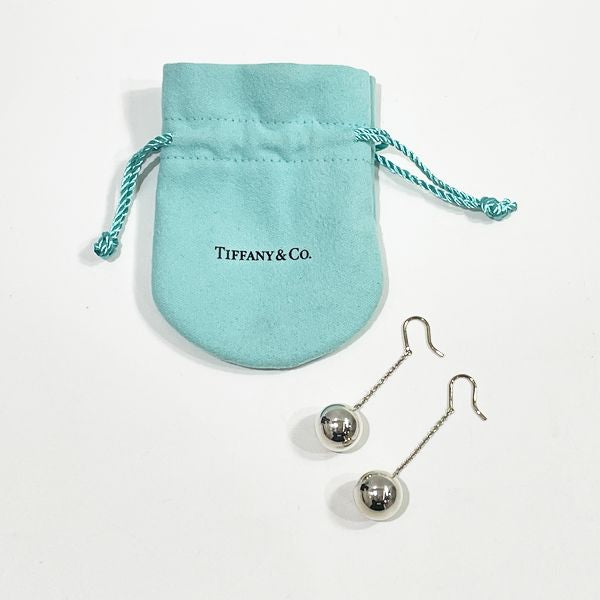 TIFFANY&amp;Co. Hardware Ball Hook Swing Earrings Silver 925 Women's [Used AB] 20231205
