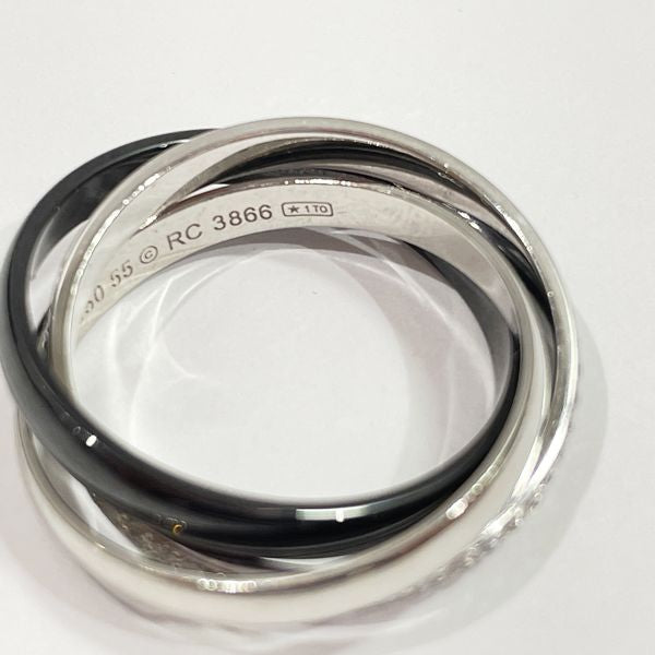 中古AB/使用感小】CARTIER カルティエ トリニティ SM ダイヤモンド ...