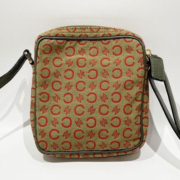 CELINE C Saluki Mini Crossbody Vintage Shoulder Bag Canvas/Leather Women's [Used B] 20231126