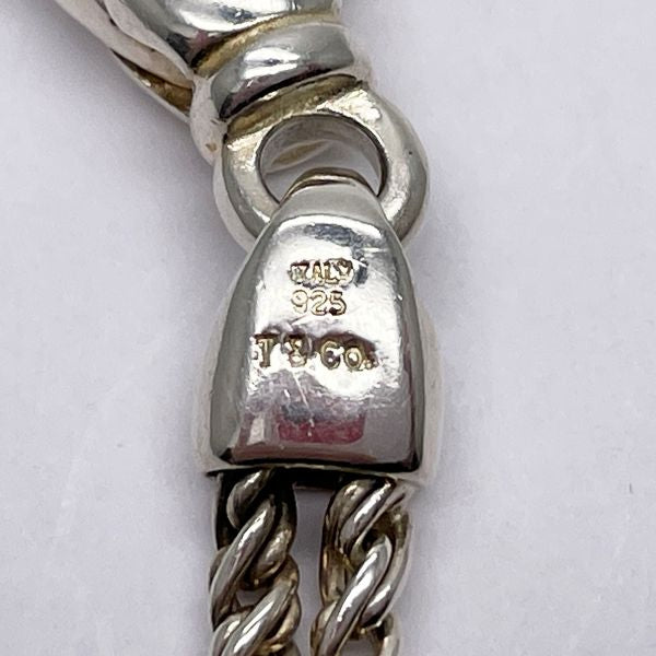 TIFFANY&amp;Co. Double Rope Star Twist Bracelet Silver 925 Women's [Used B] 20231128