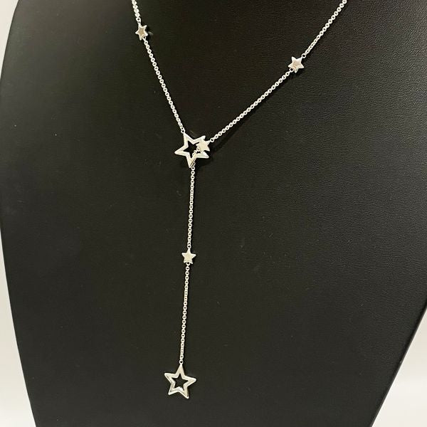 TIFFANY&amp;Co. Starlink Lariat Necklace Silver 925 Women's [Used AB] 20231128