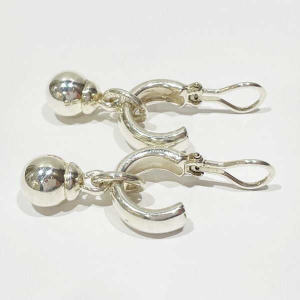 TIFFANY&amp;Co. Hoop Ball Charm Earrings Women's [Used AB] 20231128