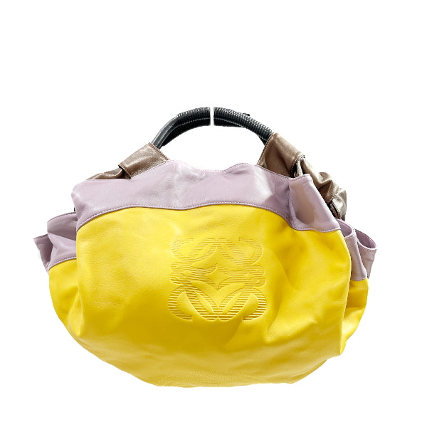 LOEWE Nappa Aire Anagram Handbag Leather Women's [Used B] 20231125