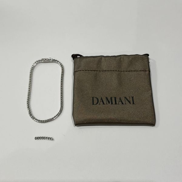 中古B/標準】Damiani ダミアーニ ルーチェ LUCE テニス K18WG ダイヤモンド レディース ブレスレット20442904