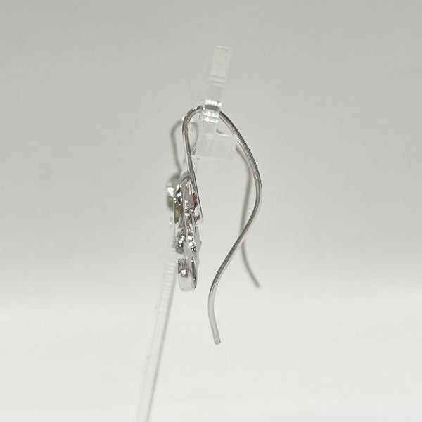 Christian Dior Logo Hook Vintage Earrings Metal Women's [Used A] 20231208