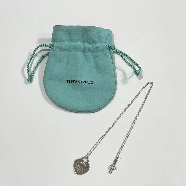 TIFFANY&amp;Co. Return to Tiffany Heart Necklace Silver 925 Women's [Used AB] 20231217