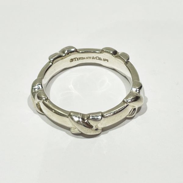 TIFFANY&amp;Co. Signature Cross No. 11 Ring Silver 925 Women's [Used AB] 20231219