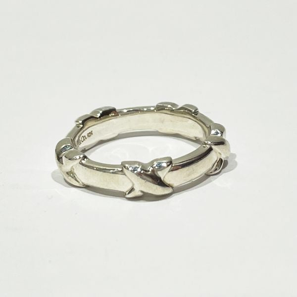 本物 ティファニー TIFFANY &Co. シグネチャー 925 リング 指輪 11号 Silver シルバー アクセサリー ジュエリーリング(指輪)
