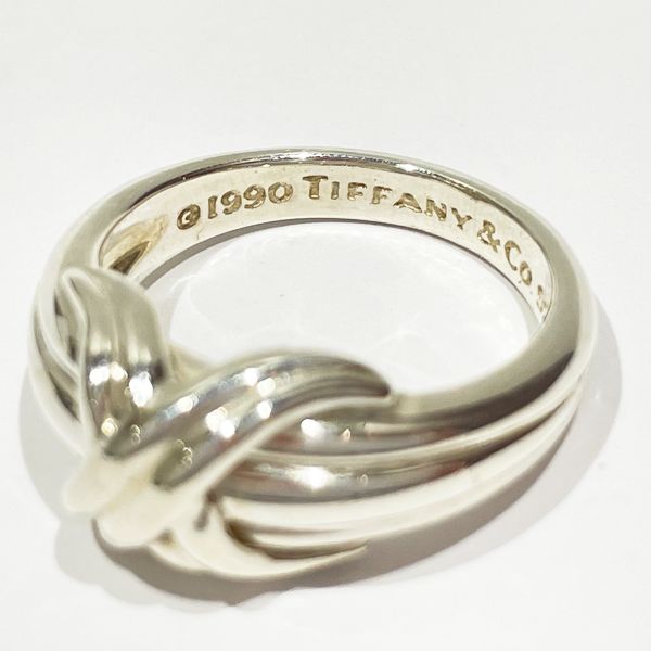 TIFFANY&Co.(ティファニー) シグネチャー クロス 12号 リング・指輪 シルバー925 レディース【中古B】20231205