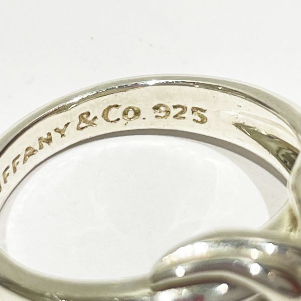 TIFFANY&amp;Co. Signature Cross No. 12 Ring Silver 925 Women's [Used B] 20231205