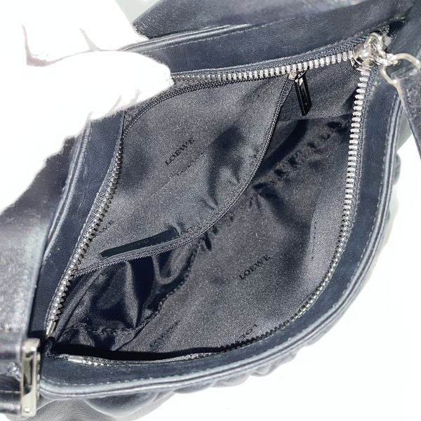 LOEWE Anagram Nappa Mini One Shoulder Vintage Shoulder Bag Leather Women's [Used AB] 20231209
