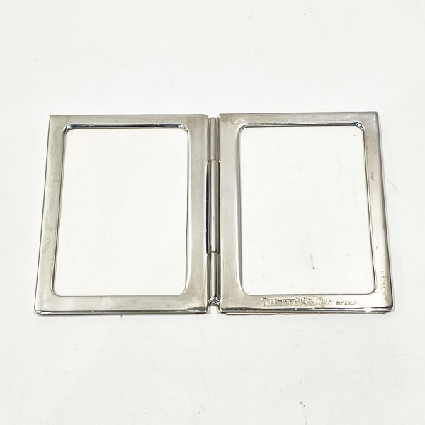 TIFFANY&amp;Co. Photo frame for 2 photos Sterling silver 925 Made in Mexico Other accessories Sterling silver Unisex [Used A]