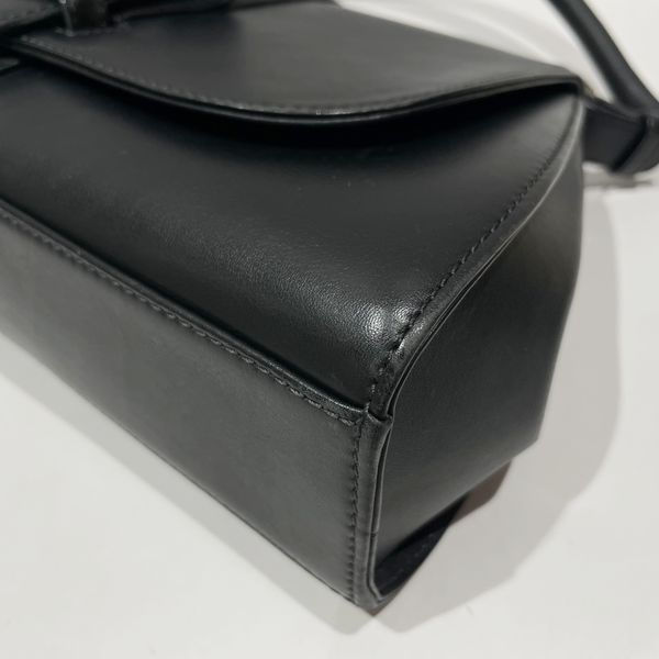 LOEWE Anagram Logo One Shoulder Vintage Handbag Leather Women's [Used AB] 20231209