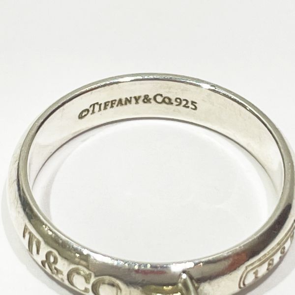 TIFFANY&Co.(ティファニー) 1837 カデナロック チャーム 10号 リング・指輪 シルバー925 レディース【中古B】20231226