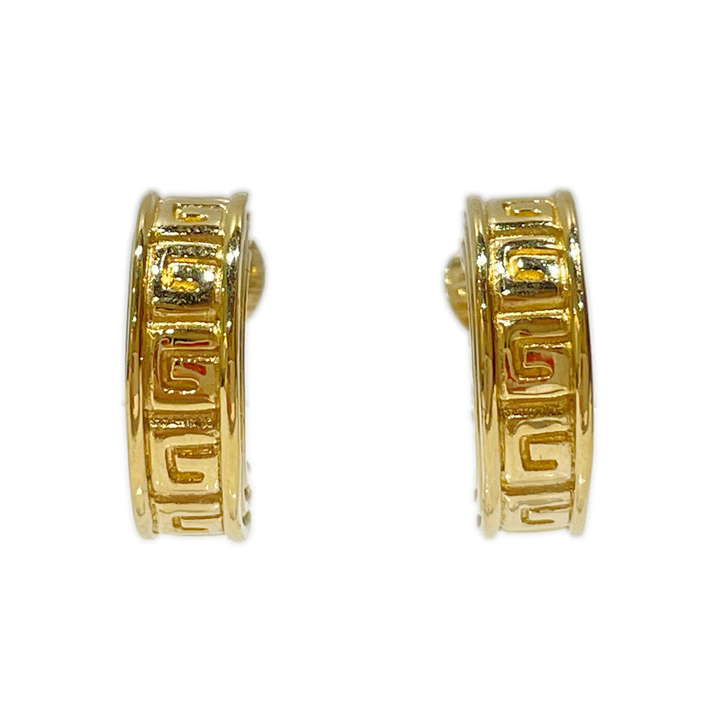 GIVENCHY G Logo Vintage Earrings GP Women's [Used AB] 20231226
